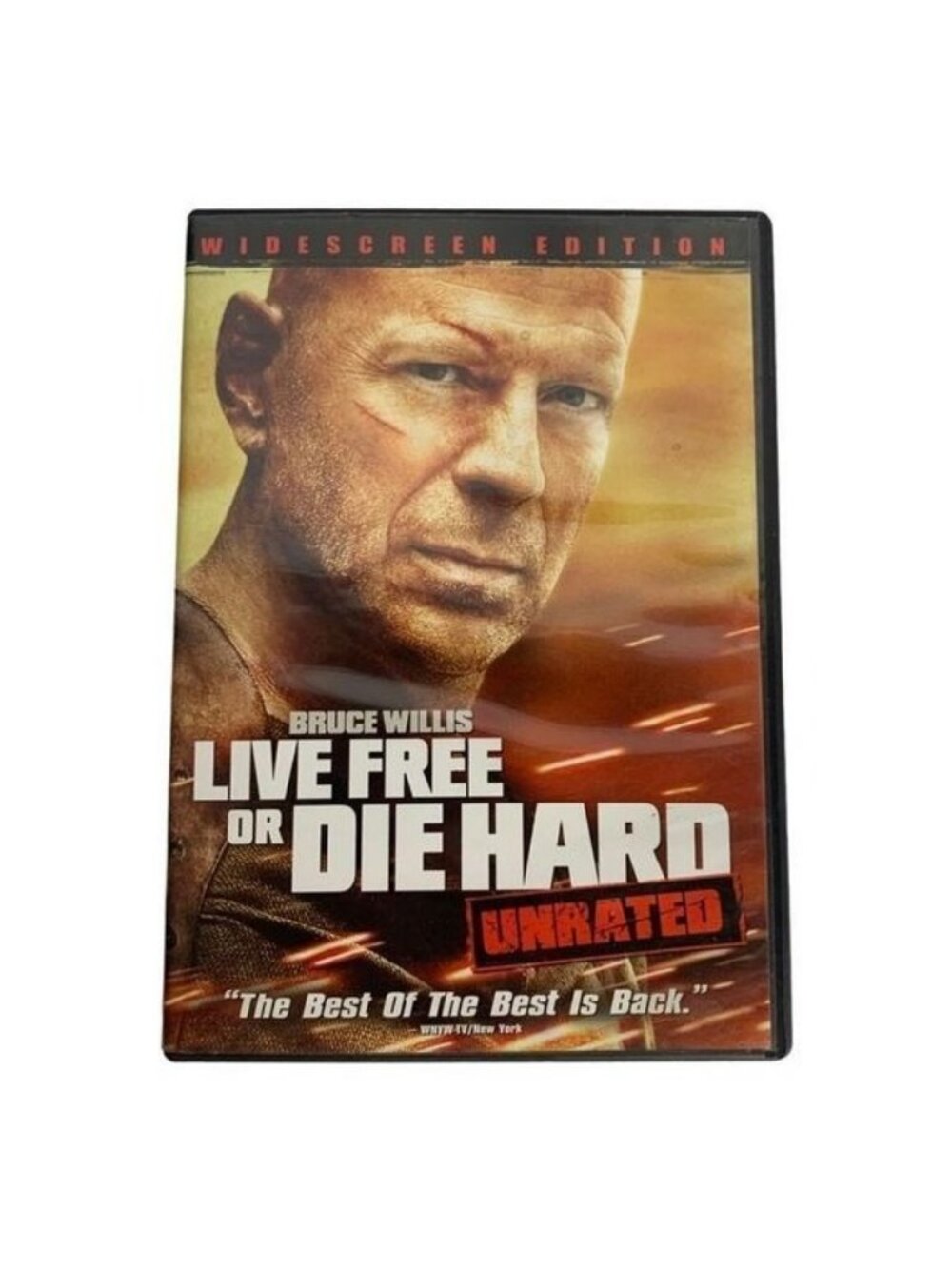 Live Free Or Die Hard Unrated Widescreen Edition 2007 Starring Bruce Willis DVD